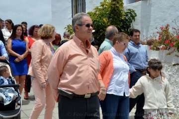 La Gavia procesiona a sus patronos en el último día de su fiesta (Foto Francisco Javier Santana)